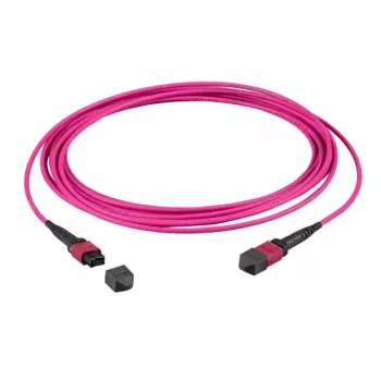 InfiniBand / šviesolaidinis kabelis EFB Elektronik MTPF36MTPFOM4-15-A — 15 m, OM4, MTP–MTP, 50 µm, violetinis