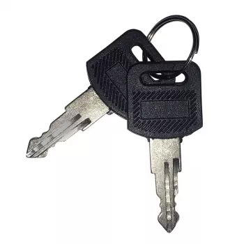 Raktų rinkinys EFB Elektronik 102115.4 stovo priedams, juodas, IP55, 2 vnt.