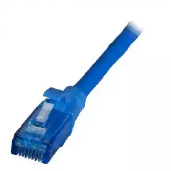 Tinklo kabelis EFB Elektronik K8109BL.10 Cat6a U/UTP (UTP) mėlynas, 10 m, RJ-45, 10 Gbit/s