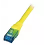 EFB Elektronik K8109GE.1,5 RJ-45 Cat6a U/UTP komutacinis kabelis, 1,5 m, geltonas