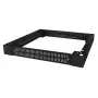 Cokolis stelažui EFB Elektronik 691750TS.66PB — plieninis, juodas, 600×600×100 mm