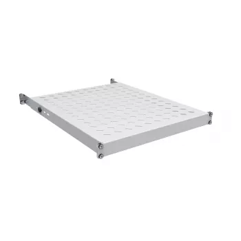 Lentyna EFB Elektronik 691651FGR.8 19 inch plieninė, 550 mm gylio, reguliuojama
