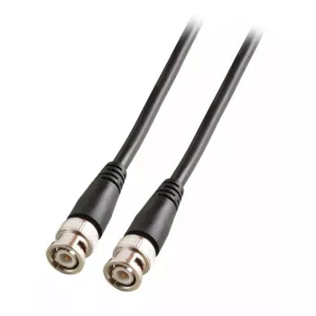 Koaksialinis kabelis EFB Elektronik K8360.3V2 RG-59, 3 m, BNC–BNC, juodas