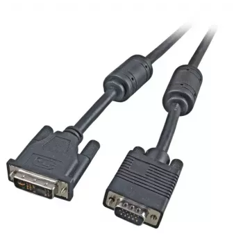 Vaizdo kabelio adapteris EFB Elektronik K5436.3V2 — 3 m, DVI-A į VGA (D-Sub), juodas