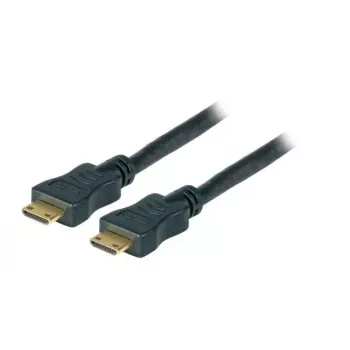 HDMI kabelis EFB Elektronik K5429.5V2 5 m Type C Mini juodas