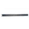Priekinis skydelis EFB Elektronik SB-FP-24SC-D-V-OM4 — 1U, 19 colių, SC duplex, 24 prievadai, pilka