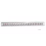Priekinė panelė aksesuarui EFB Elektronik SB-FP-24SC-S-OM3 — 1U stovas, 24 SC OM3 prievadai, pilka, 432×13×43,5 mm