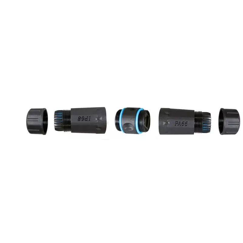 RJ45 Cat.6 IP68 adapteris EFB Elektronik IP68DFKRJ45WP – vandeniui atsparus Ethernet jungiklis