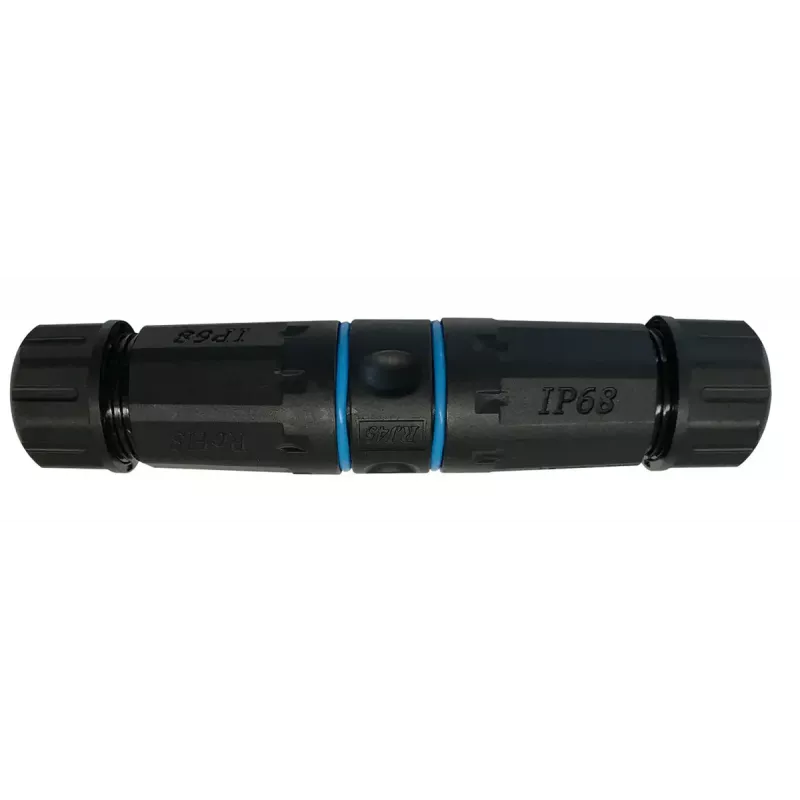 RJ45 Cat.6 IP68 adapteris EFB Elektronik IP68DFKRJ45WP – vandeniui atsparus Ethernet jungiklis