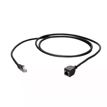 Tinklo kabelis EFB Elektronik K5546SW.10 RJ-45 Cat6a 10 m Juodas