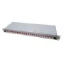 Splice dėklas EFB Elektronik B65901.12OM4, 12 splaisų talpa, pilkas, vidaus montavimui, 482×170×44 mm