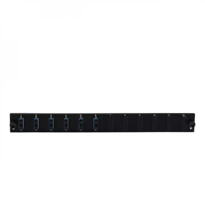 Priedas skydeliui EFB Elektronik SB-FP-6SC-D-V-OS2 — 1U stovas, 432×13×43.5 mm, pilka