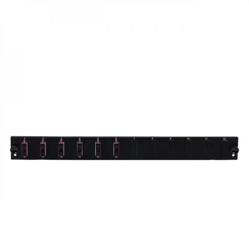 Priedas skydeliui EFB Elektronik SB-FP-6SC-D-V-OS2 — 1U stovas, 432×13×43.5 mm, pilka