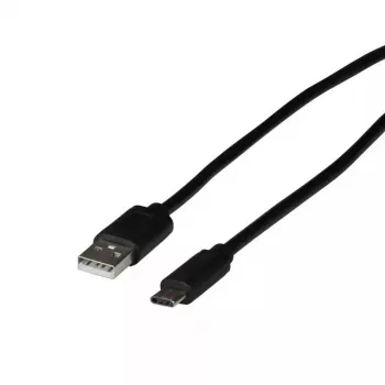 USB laidas EFB Elektronik EBUSBC-USB20AK.1 USB 2.0 1 m USB C USB A Juodas