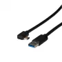 USB A į USB C laidas EFB Elektronik EBUSBC-USBC5GAK.1 — 1 m, USB 3.2 Gen 1 (5 Gbit/s), juodas