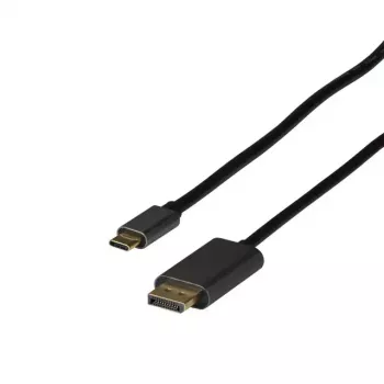 EFB Elektronik EBUSBC-DP12K.2 vaizdo kabelio adapteris 2 m USB Type-C – DisplayPort juodas