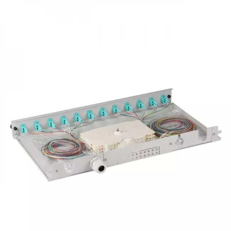 EFB Elektronik B71901L12OM3 šviesolaidinis adapteris LC Aqua Grey daugiamodis