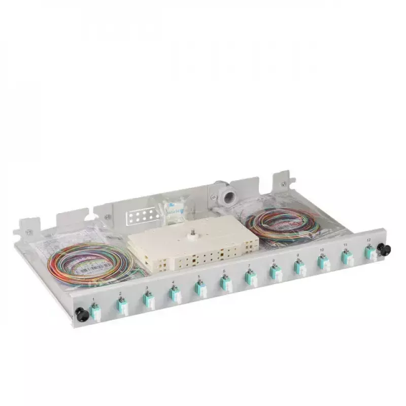 EFB Elektronik B71901L12OM3 šviesolaidinis adapteris LC Aqua Grey daugiamodis