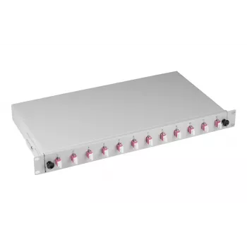 Patais skydas EFB Elektronik B71901L48OM4 1U LC OM4 pilka