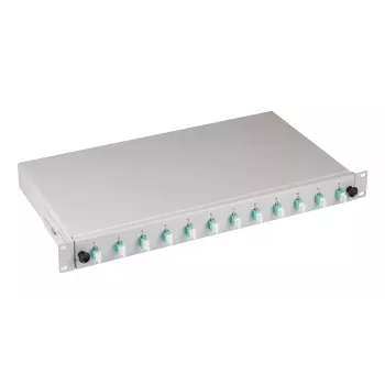 Pataisų skydelis EFB Elektronik BA71901L12OM3 1U LC OM3 pilka