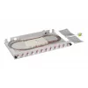 Patch panel EFB Elektronik BA71901L12OM4 1U LC OM4 pilka