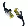 Tinklo kabelis EFB Elektronik EC020200044 30m Cat6a S/FTP Juodas