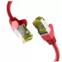 Tinklo kabelis EFB Elektronik EC020200057 20 m Cat6a S/FTP raudonas