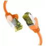 Tinklo kabelis EFB Elektronik EC020200112 15m Cat6a S/FTP Oranžinis
