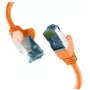 Tinklo kabelis EFB Elektronik EC020200229 RJ-45 Cat7 20 m Oranžinis