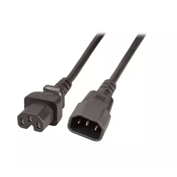 Maitinimo laidas EFB Elektronik EK585.2V2 2 m IEC C14 – IEC C15 250 V 10 A