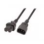 Maitinimo laidas EFB Elektronik EK585.2V2 2 m IEC C14 – IEC C15 250 V 10 A