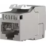 EFB Elektronik RJ45 Keystone Slimline/Shortbody Cat.6A, ekranuotas, 29.2 mm, montavimas be įrankių