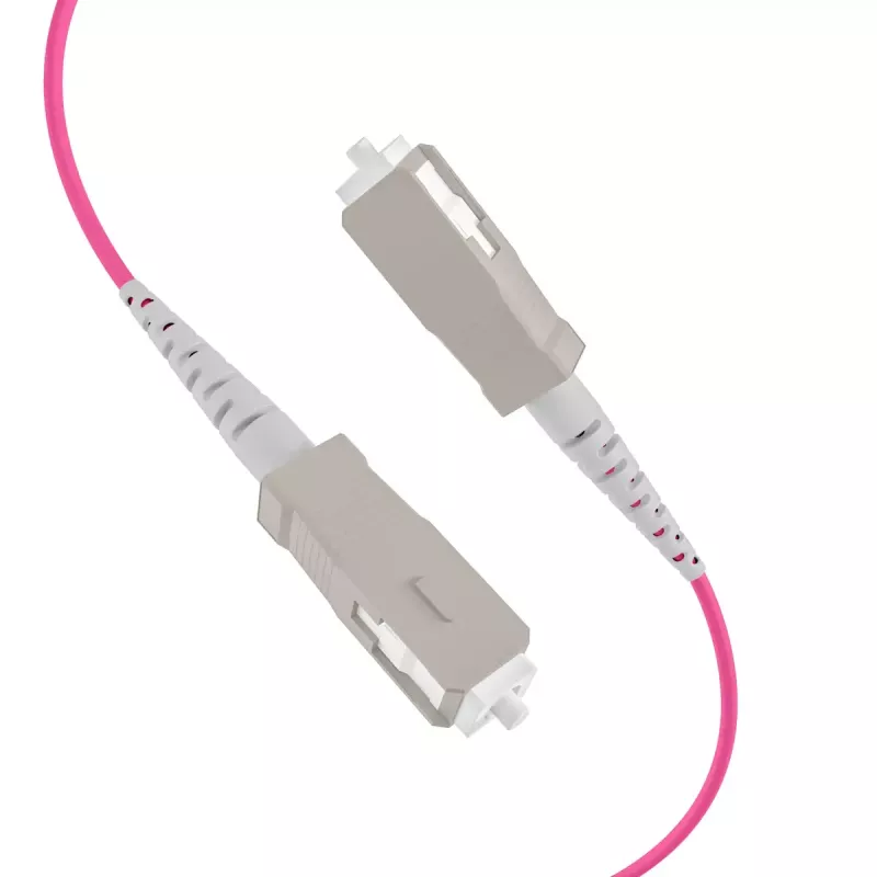 Skaidulinis optinis kabelis EFB Elektronik O8301S10OM4 4x SC OM4 10 m Smėlio, Juoda, Purpurinė