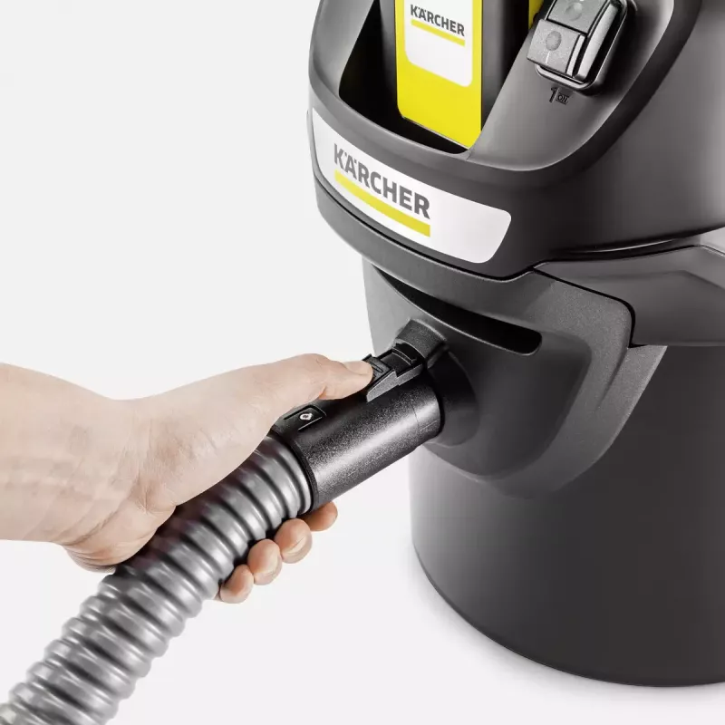 Karcher AD 2 Battery Set belaidis pelenų siurblys, su akumuliatoriumi ir įkrovikliu