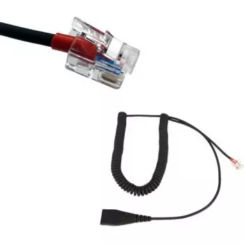 RJ kabelis GEQUDIO suderinamas su Yealink Snom Avaya Grandstream WA9402
