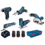 Bosch 0615A0017C 12V belaidis 5 įrankių rinkinys su XL-Boxx