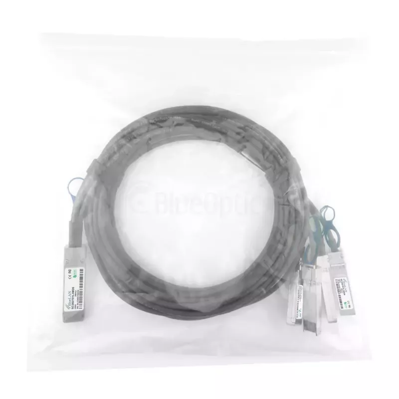 BlueOptics K9HPR-BL InfiniBand / šviesolaidinis kabelis 1 m QSFP28 4xSFP28 Kištukas/Kištukas