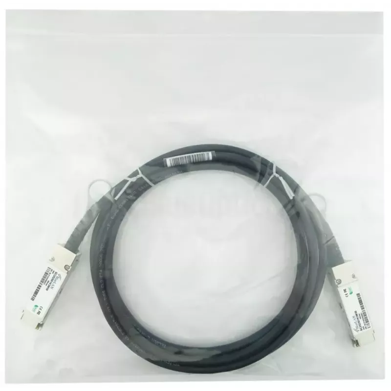 BlueOptics InfiniBand / šviesolaidinis kabelis 3 m QSFP juodas