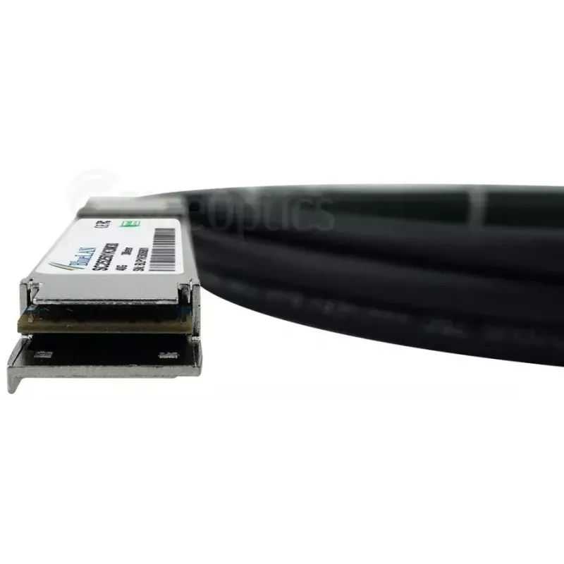 BlueOptics InfiniBand / šviesolaidinis kabelis 3 m QSFP juodas