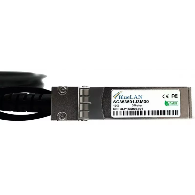 SFP+ kabelis BlueOptics SFP-10G-CU-1M-NE-BL 1m Vyriškas/Vyriškas