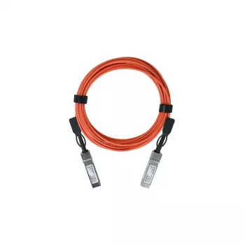 Fibro optimis / InfiniBand laidas BlueOptics MCP7H60-W001R30-BL, 1 m, QSFP-DD į 2×QSFP56, oranžinis, kištukas/kištukas