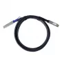 InfiniBand / šviesolaidinis kabelis BlueOptics QDD-400G-DAC-1M-BL 1 m QSFP-DD Kištukas/Kištukas