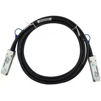 BlueOptics XQ+DA0001-BL InfiniBand šviesolaidinis kabelis 1 m QSFP28 kištukas-kištukas