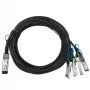 BlueOptics MCP7F00-A003-BL InfiniBand šviesolaidinis kabelis 3 m QSFP28 4xSFP28 Kištukas Kištukas