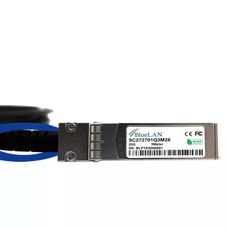 SFP28 DAC kabelis BlueOptics SFP28-DAC-5M-BL 5m Vyriškas/Vyriškas
