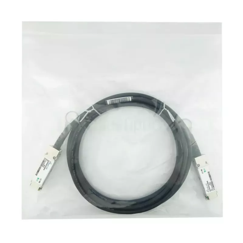 BlueOptics 40G-DACP-QSFP50CM-BL InfiniBand aktyvus optinis kabelis 0,5 m QSFP juodas