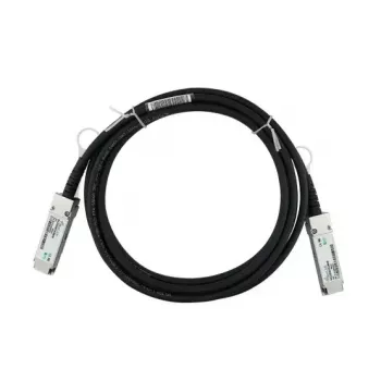DAC kabelis BlueLan PAN-QSFP-DAC-0.5M-BL QSFP į QSFP InfiniBand 0,5 m juodas