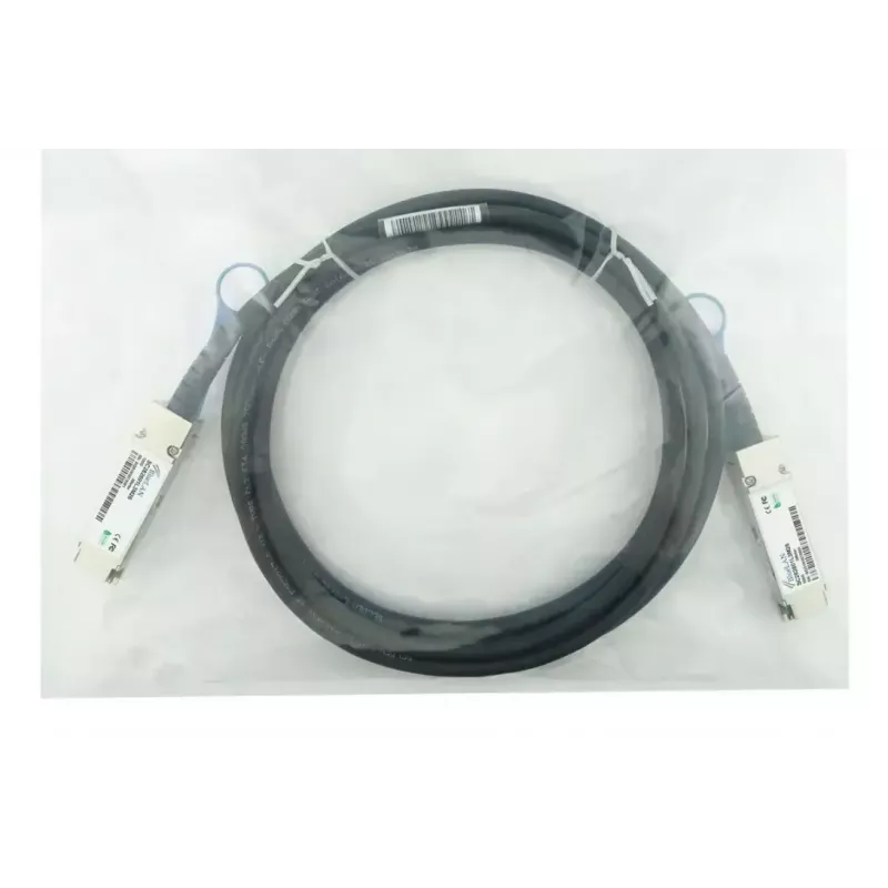 BlueOptics SFP-DAC100-2M-BL pasyvus QSFP28 DAC kabelis 100GBASE-CR4 2 m, juodas