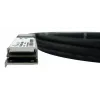 BlueOptics QSFP28 DAC kabelis SFP-DAC100-3M-BL, 3 m, QSFP28 į QSFP28, 100GBASE-CR4, juodas