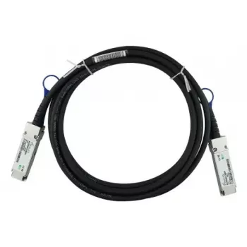 BlueOptics QSFP28 DAC kabelis SFP-DAC100-3M-BL, 3 m, QSFP28 į QSFP28, 100GBASE-CR4, juodas